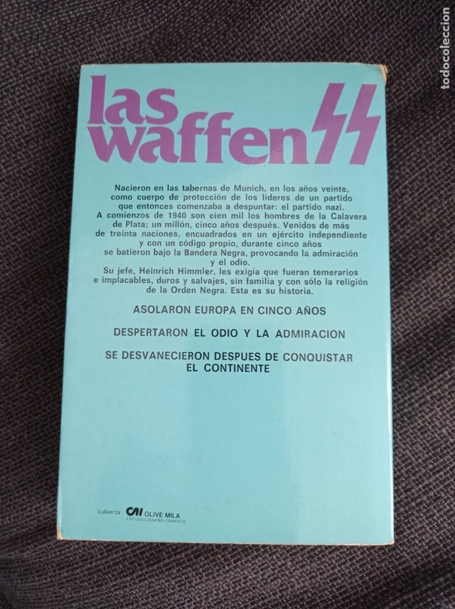 Libros de segunda mano: Libro Las waffen SS. Henri Landemer. ATE 1980. - Foto 2