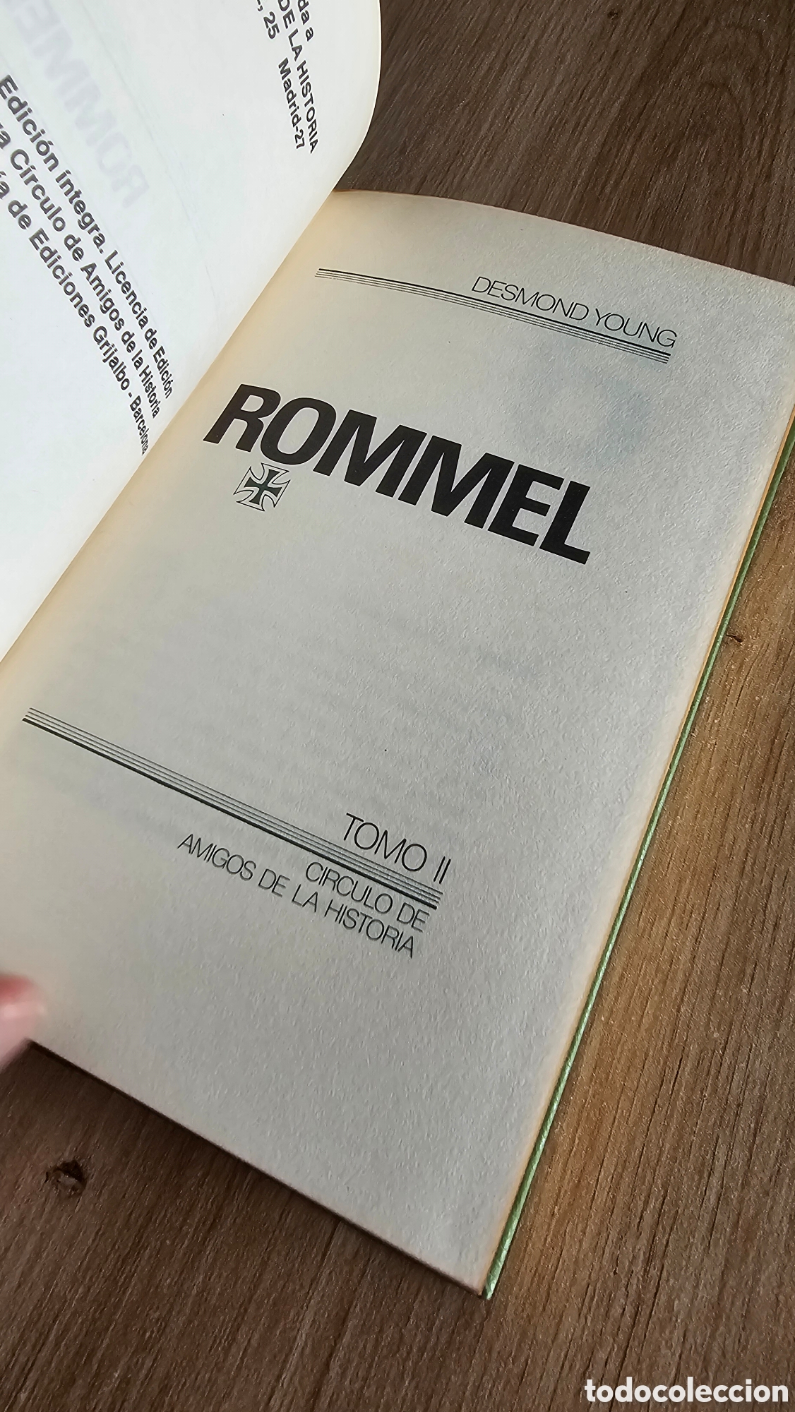 Libros de segunda mano: 3 tomos libro &rdquo;Rommel&rdquo; 1972 - Foto 11