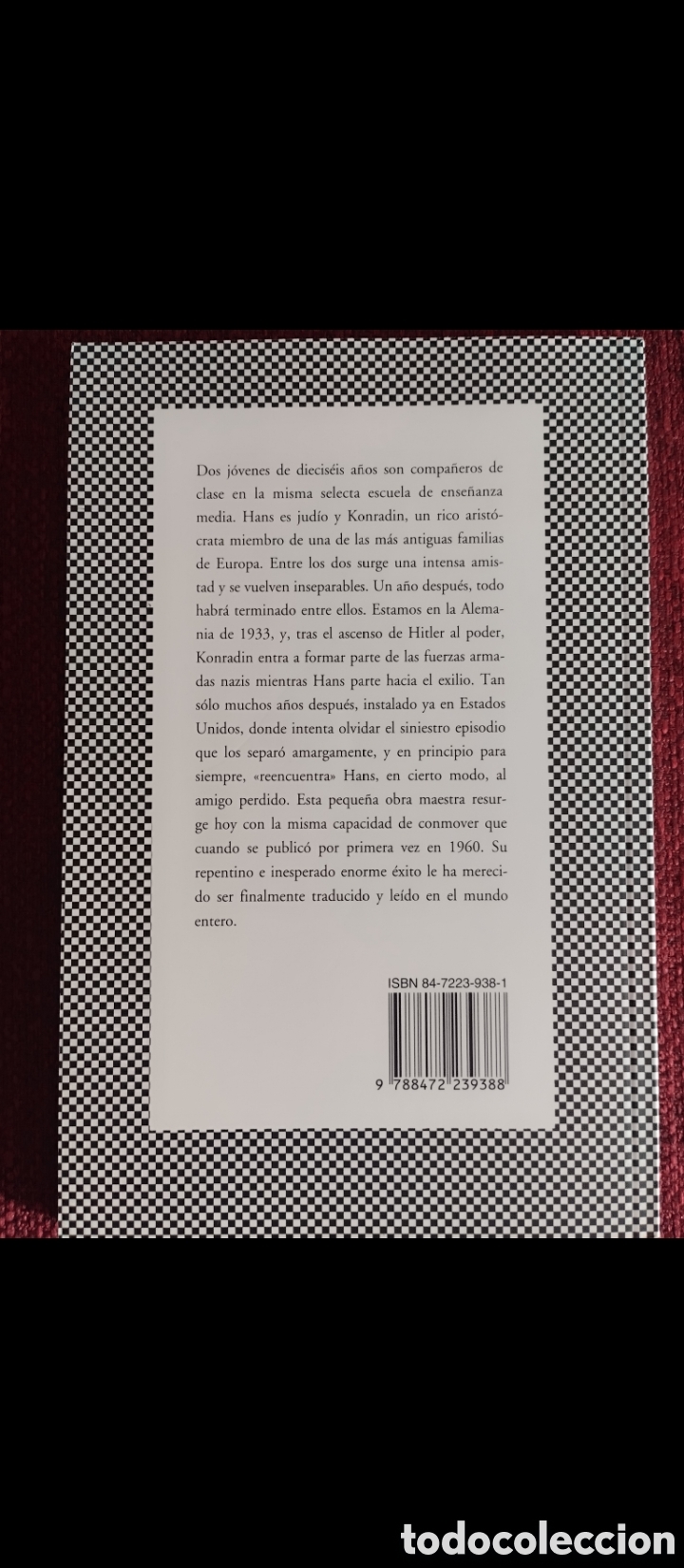 Libros de segunda mano: &rdquo;Reencuentro&rdquo;.Fred Uhlman. - Foto 3