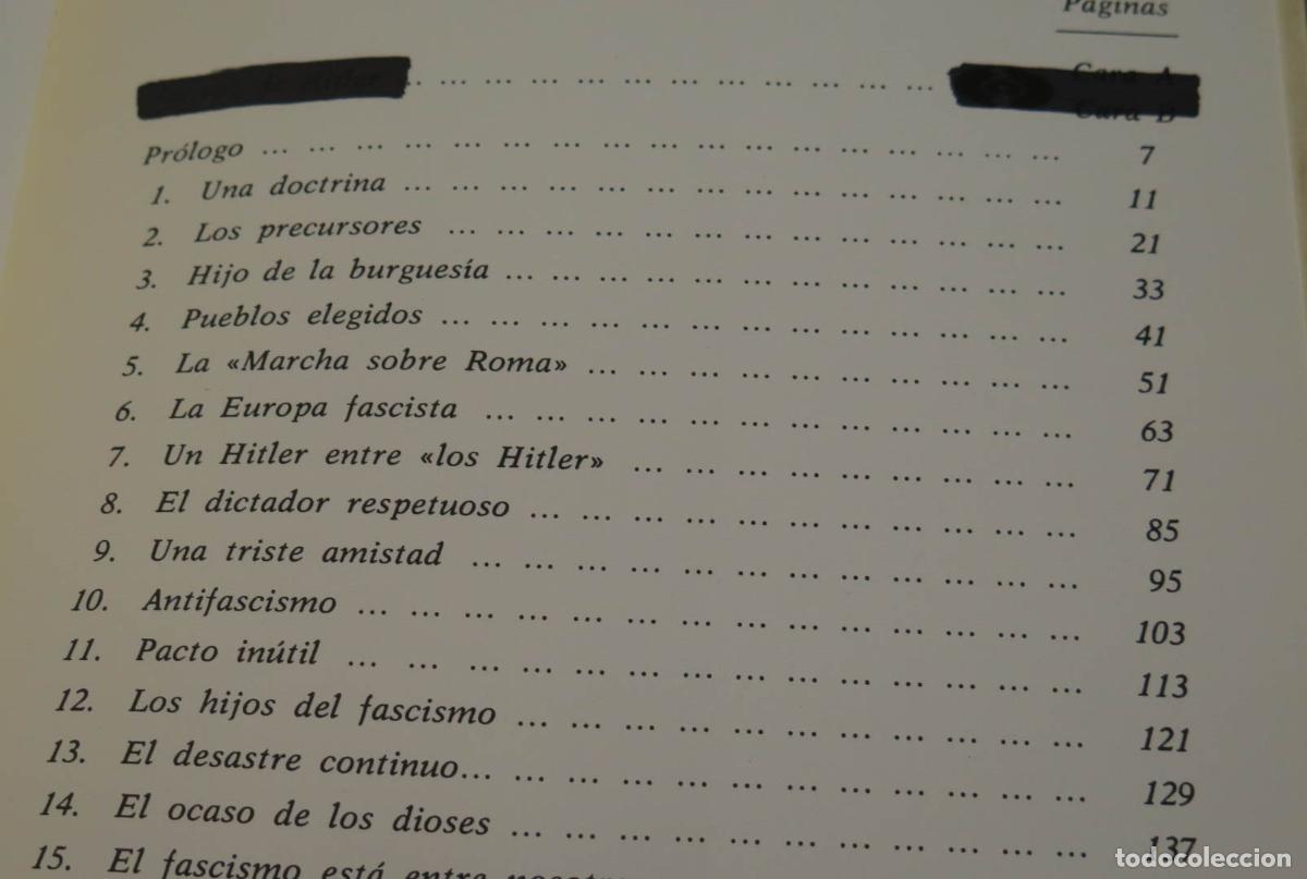 Libros de segunda mano: Fascismo Haro Tecglen - Foto 2