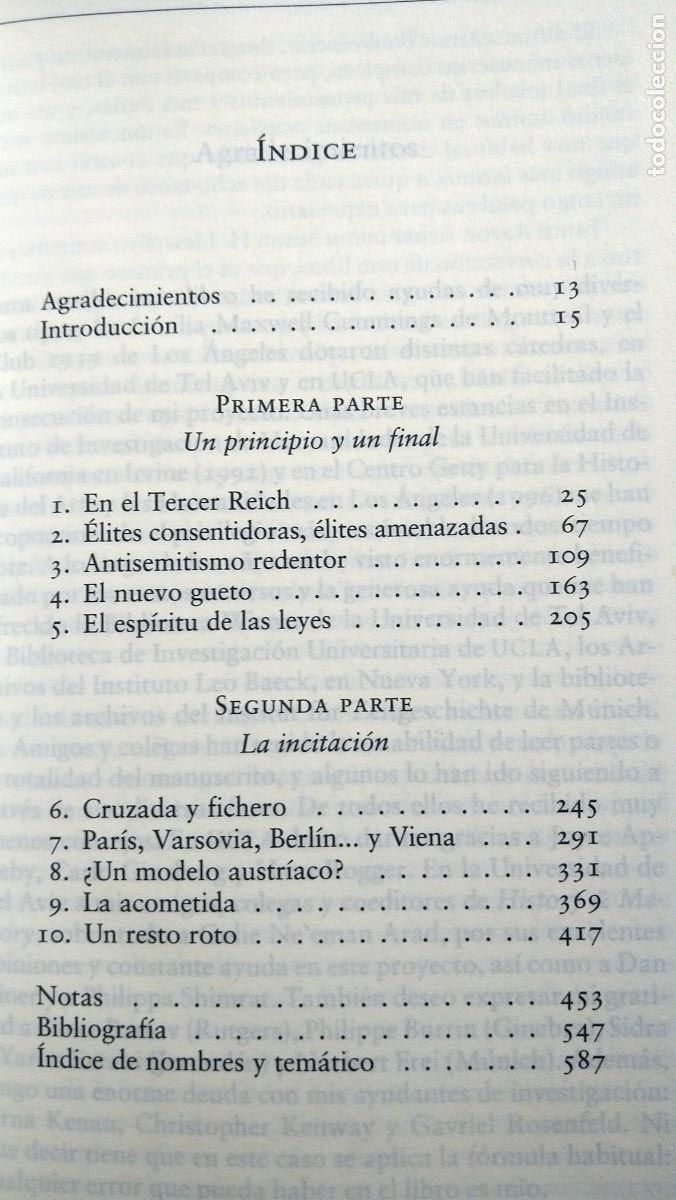 Libros de segunda mano: LOS A&Ntilde;OS DE LA PERSECUCI&Oacute;N - SAUL FRIEDLANDER - Foto 4