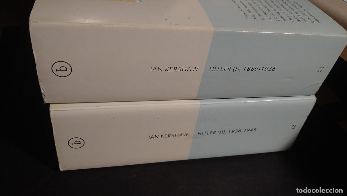 Libros de segunda mano: HITLER - IAN KERSHAW (I y II) - Foto 3
