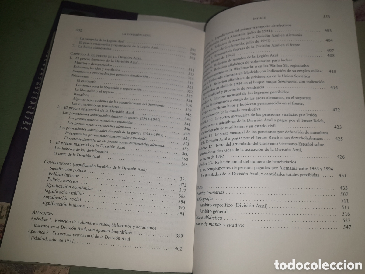 Libros de segunda mano: La divisi&oacute;n Azul , segunda edici&oacute;n - Foto 15