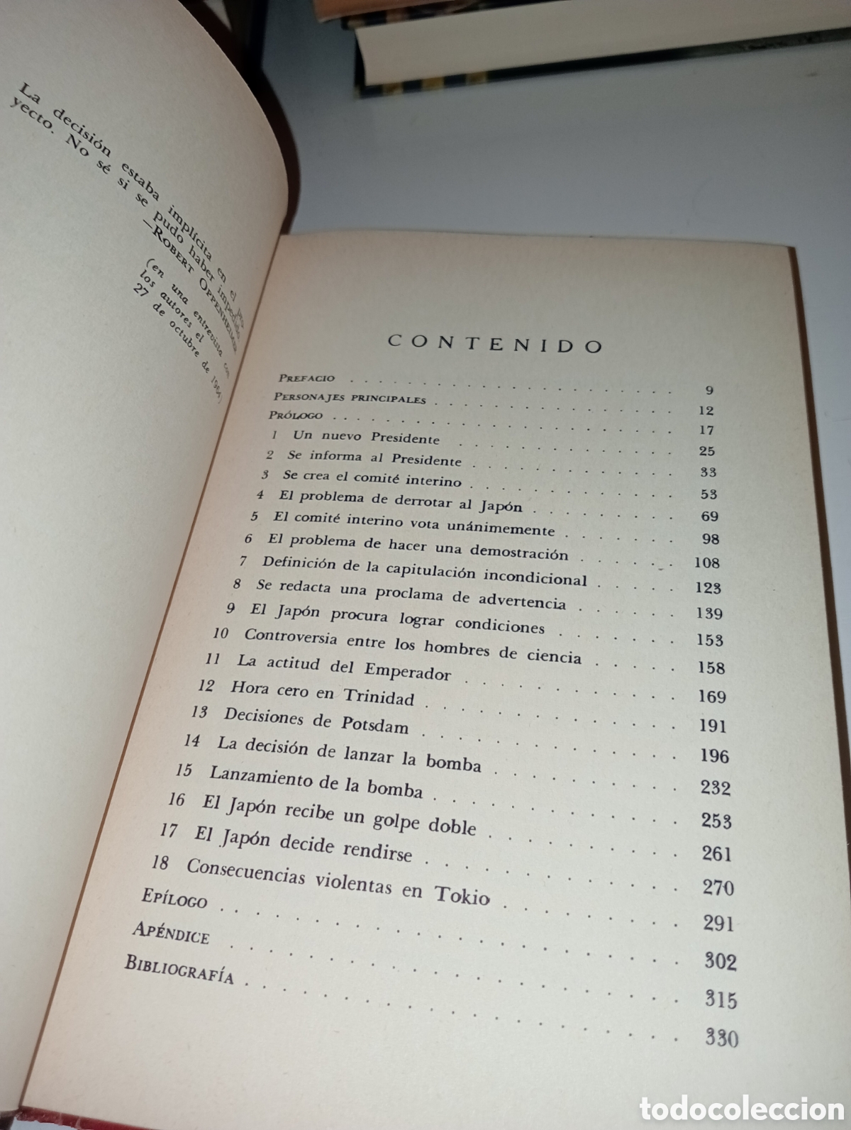 Libros de segunda mano: La decisi&oacute;n de lanzar la bomba - Foto 5
