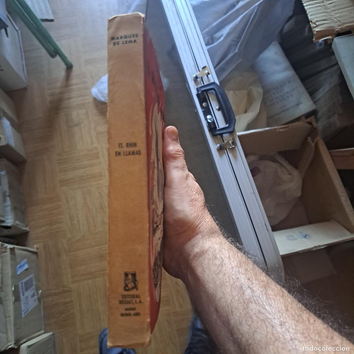 Libros de segunda mano: EL RHIN EN LLAMAS, MARQU&Eacute;S DE LEMA, Env&iacute;o gratis - Foto 3