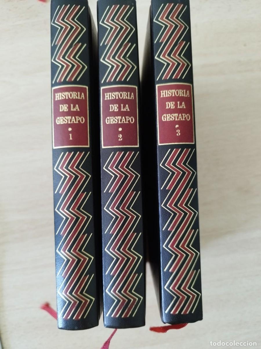 Libros de segunda mano: Historia de la Gestapo, 3 tomos A&ntilde;o 1973 - Foto 2