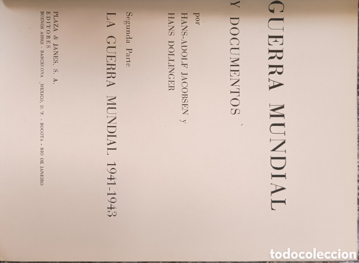 Libros de segunda mano: 3 tomos guerra mundial - Foto 4