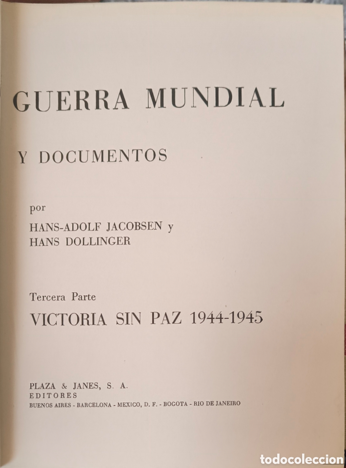 Libros de segunda mano: 3 tomos guerra mundial - Foto 6
