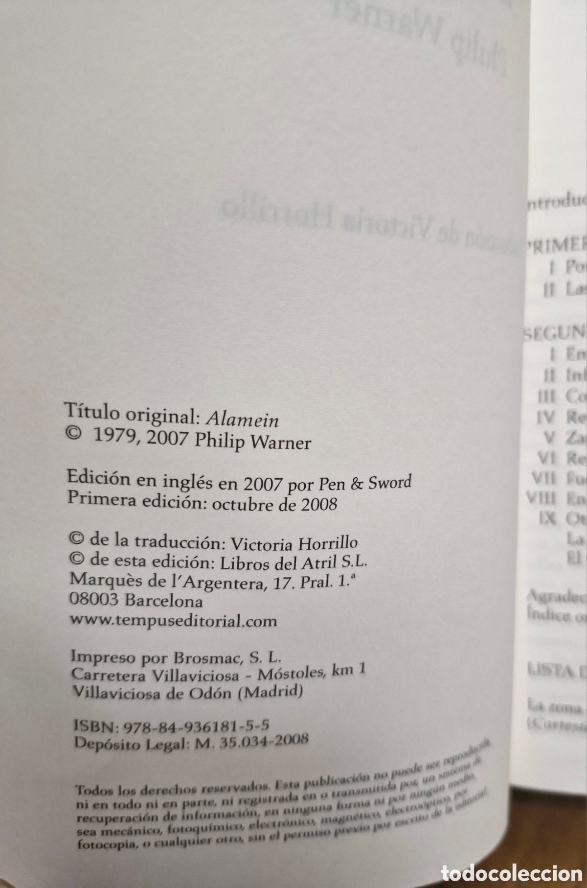 Libros de segunda mano: EL ALAMEIN - Philip Warner - Foto 4