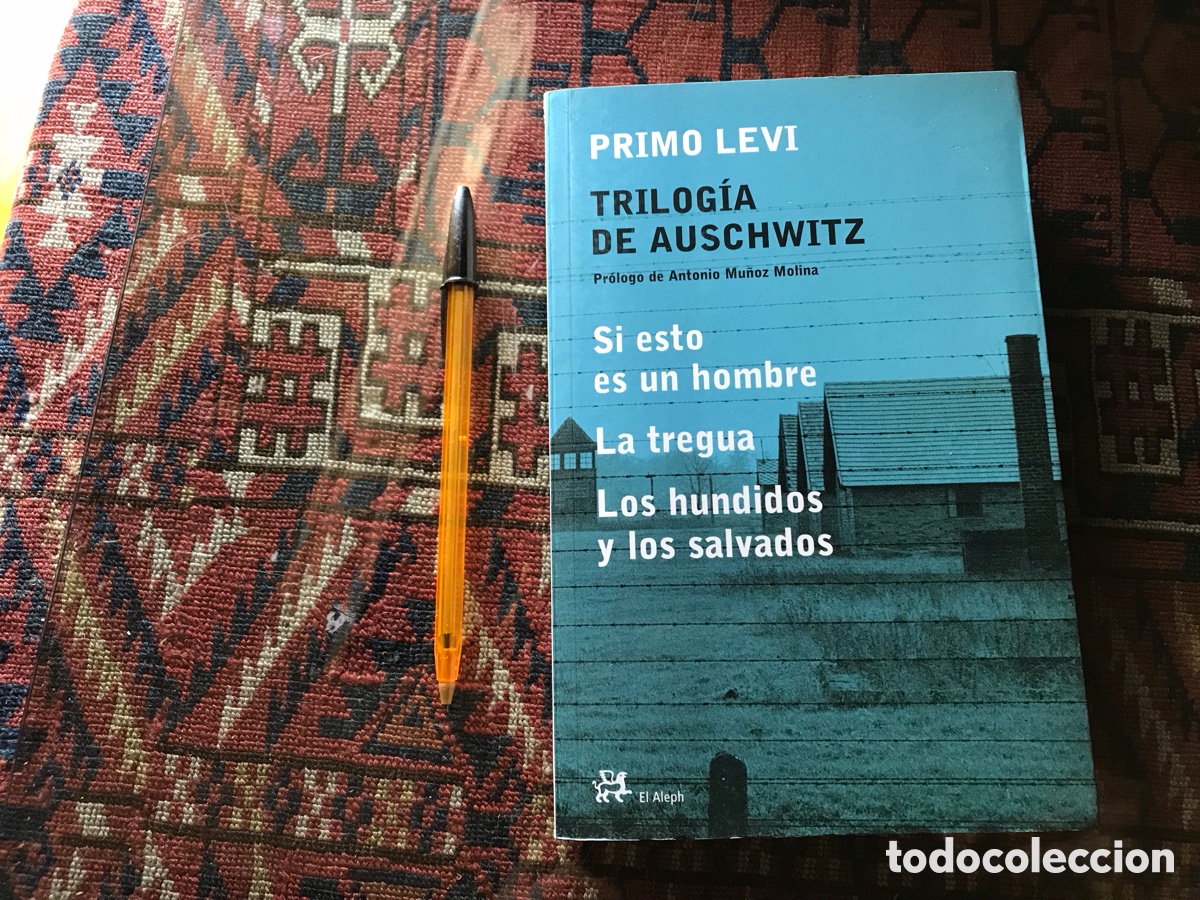 Libros de segunda mano: Trilog&iacute;a de Auschwitz. Primo Levi. El Aleph - Foto 1