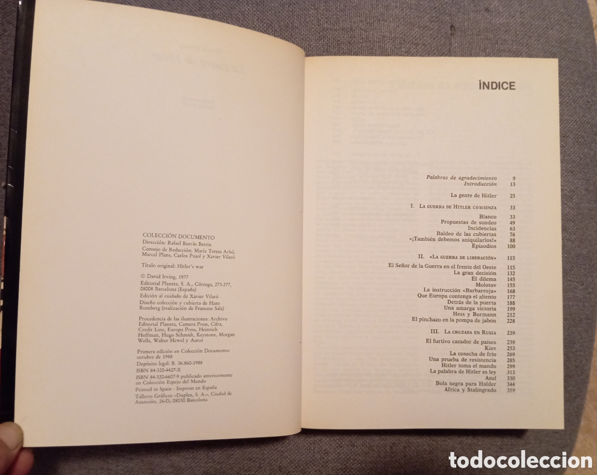 Libros de segunda mano: LA GUERRA DE HITLER - DAVID IRVING - Foto 4