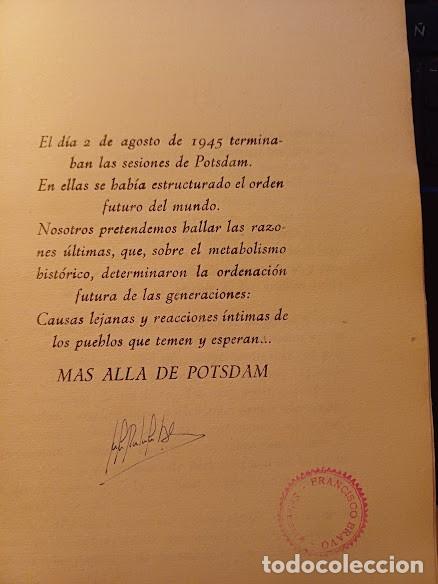 Libros de segunda mano: M&aacute;s all&aacute; de Potsdam. K&eacute;xar-Y&uacute;s - Foto 2