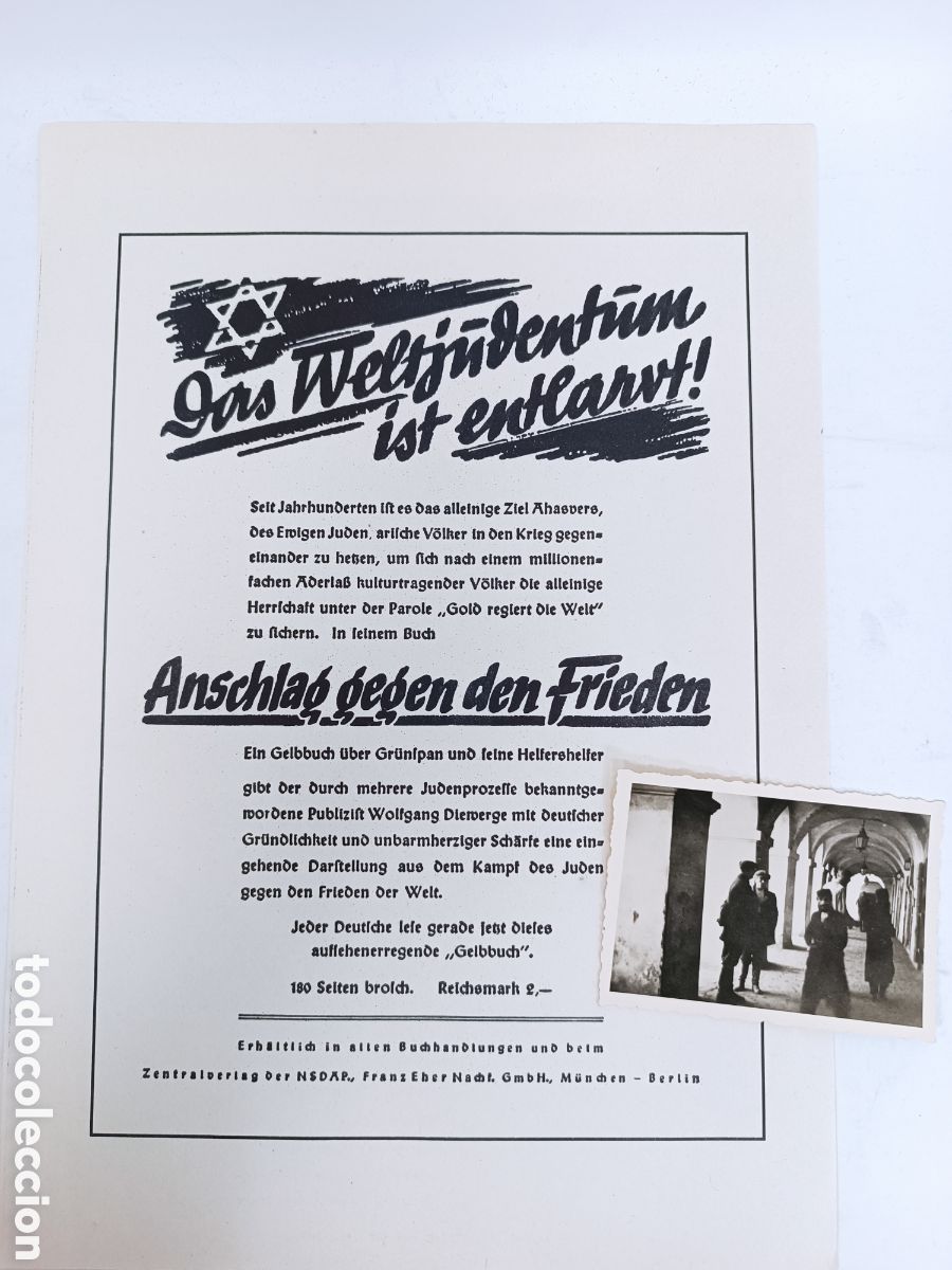 Gebrauchte B&uuml;cher: J&uuml;dische Juden Jew Weltjudentum antisemitismus literatura jud&iacute;os NSDAP Wehrmacht esvastica