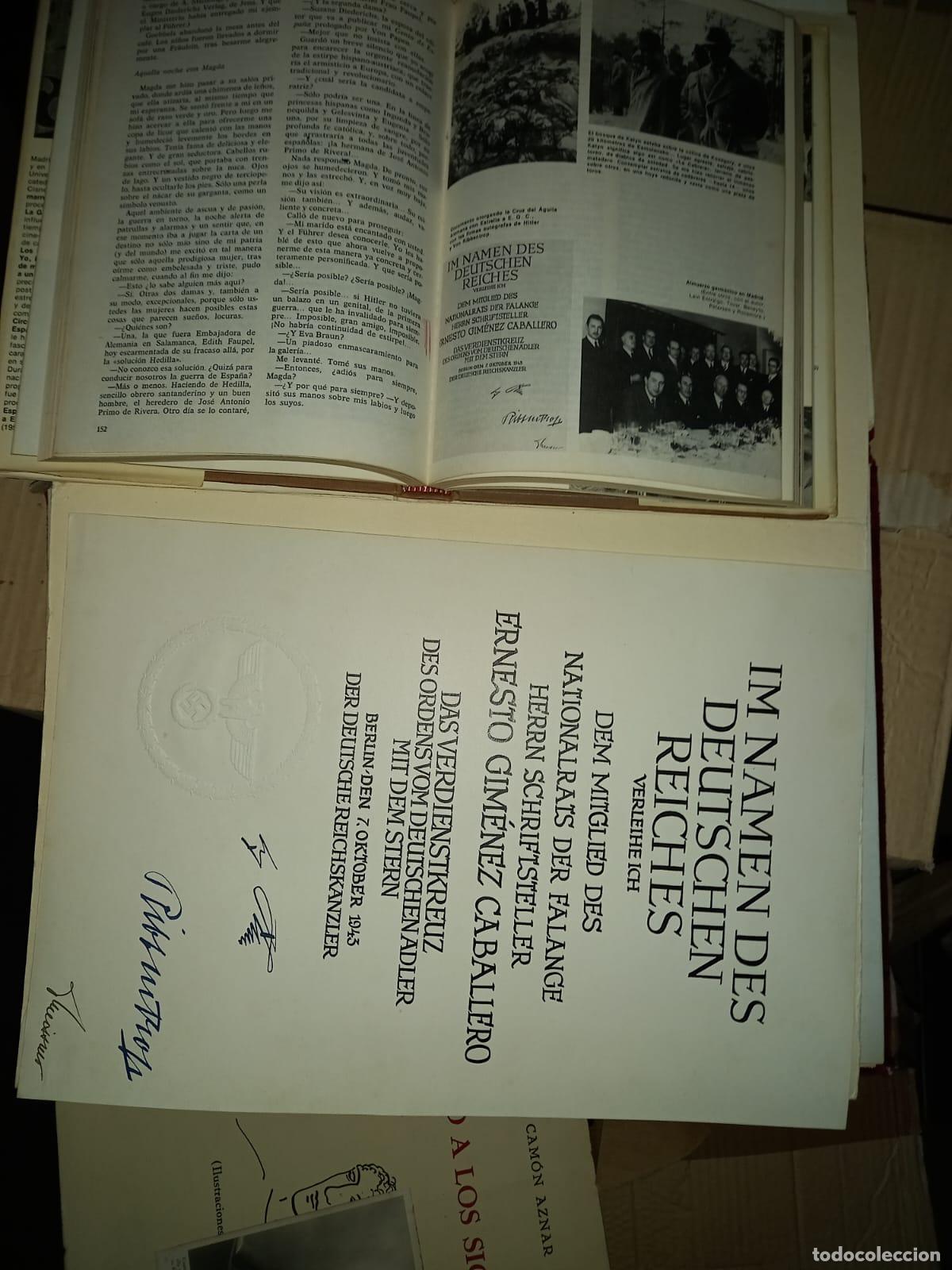 Second hand books: IN NAMEN DES DEUTSCHEN REICHES. Firma aut&oacute;grafa de Hitler y Ribbentrop 1943 Documento original