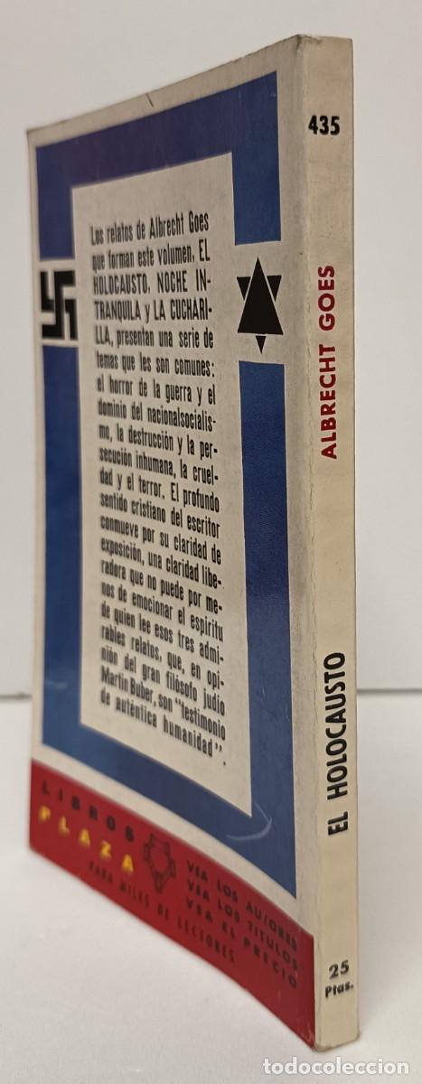Libros de segunda mano: Goes A. : EL HOLOCAUSTO. - Foto 2