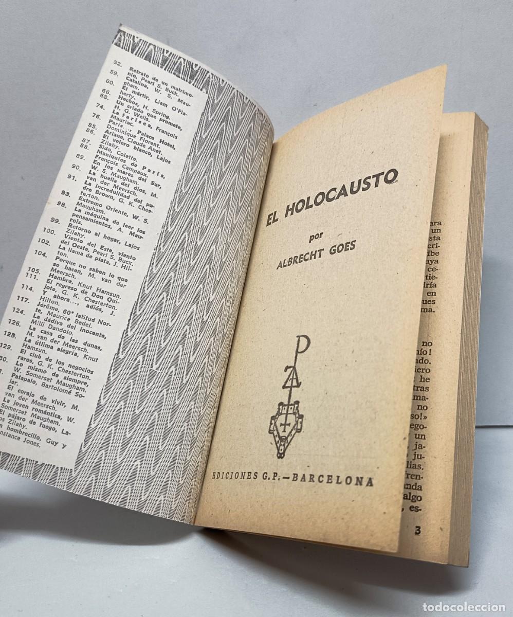 Libros de segunda mano: Goes A. : EL HOLOCAUSTO. - Foto 3