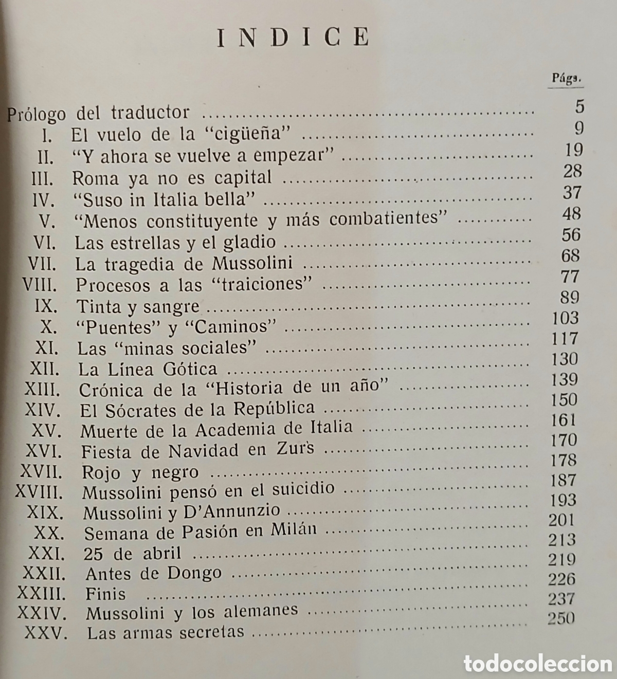 Libros de segunda mano: Los 600 dias de Mussolini, Ermanno Amicucci - Foto 4