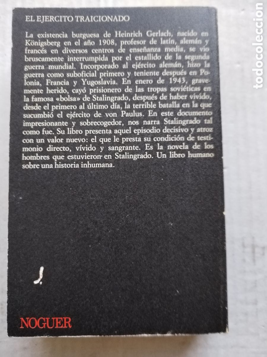 Libros de segunda mano: EL EJ&Eacute;RCITO TRAICIONADO/HEINRICH GERLACH - Foto 3