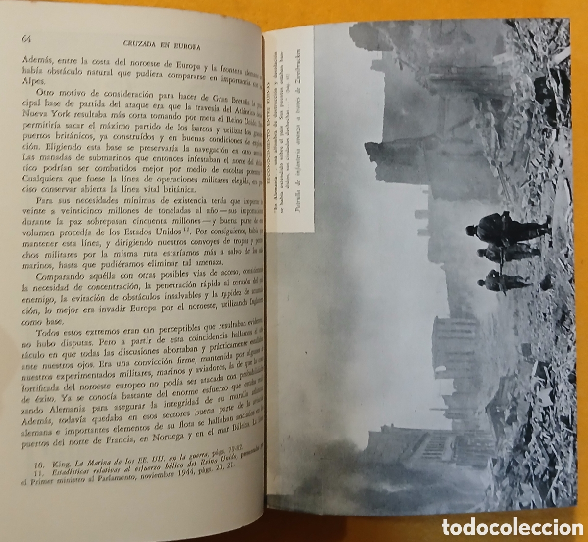 Libros de segunda mano: Cruzada de Europa, Eisenhower - Foto 10