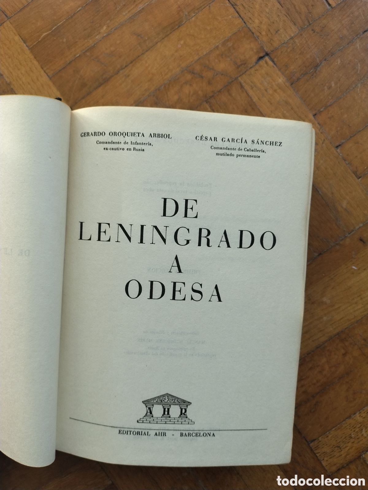 Libros de segunda mano: DE LENINGRADO A ODESA PRIMERA EDICI&Oacute;N - Foto 2