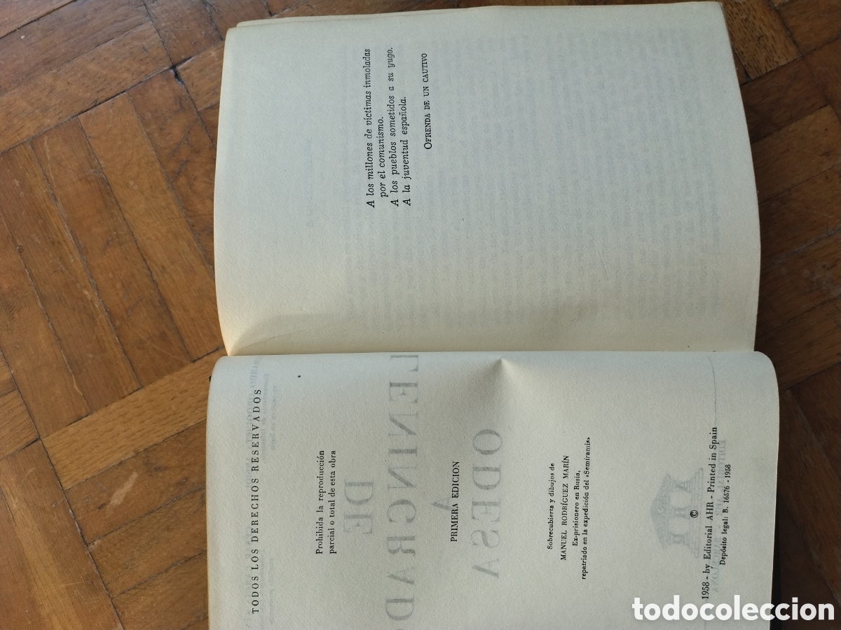 Libros de segunda mano: DE LENINGRADO A ODESA PRIMERA EDICI&Oacute;N - Foto 3