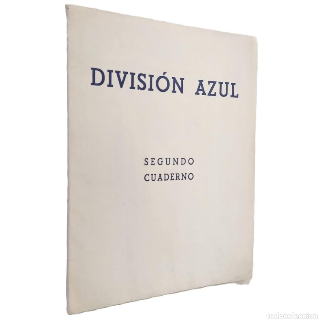 Libros de segunda mano: DIVISI&Oacute;N AZUL. SEGUNDO CUADERNO - Foto 1