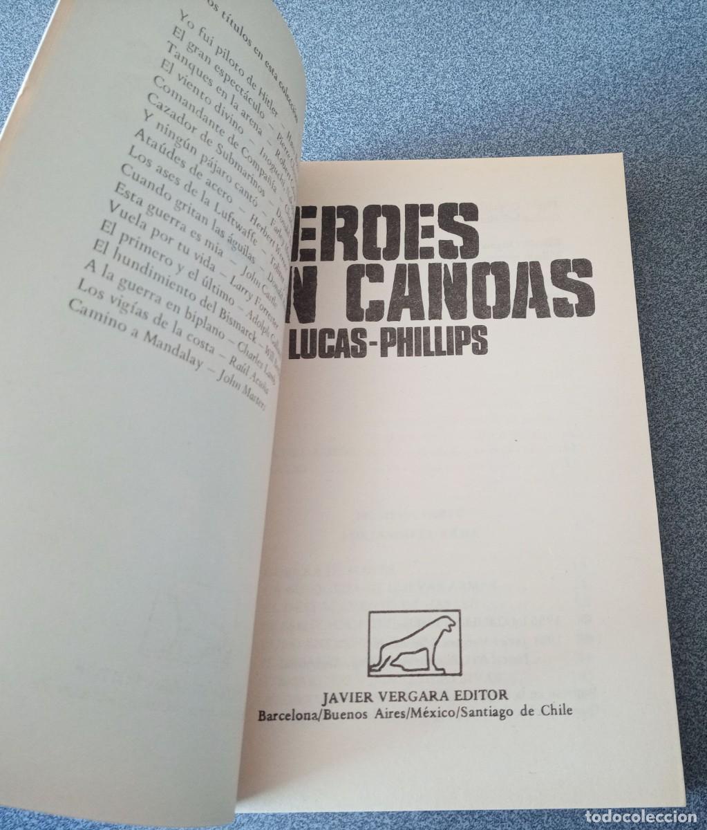 Libros de segunda mano: Heroes En Canoas C.E.Lucas Phillips - Foto 3