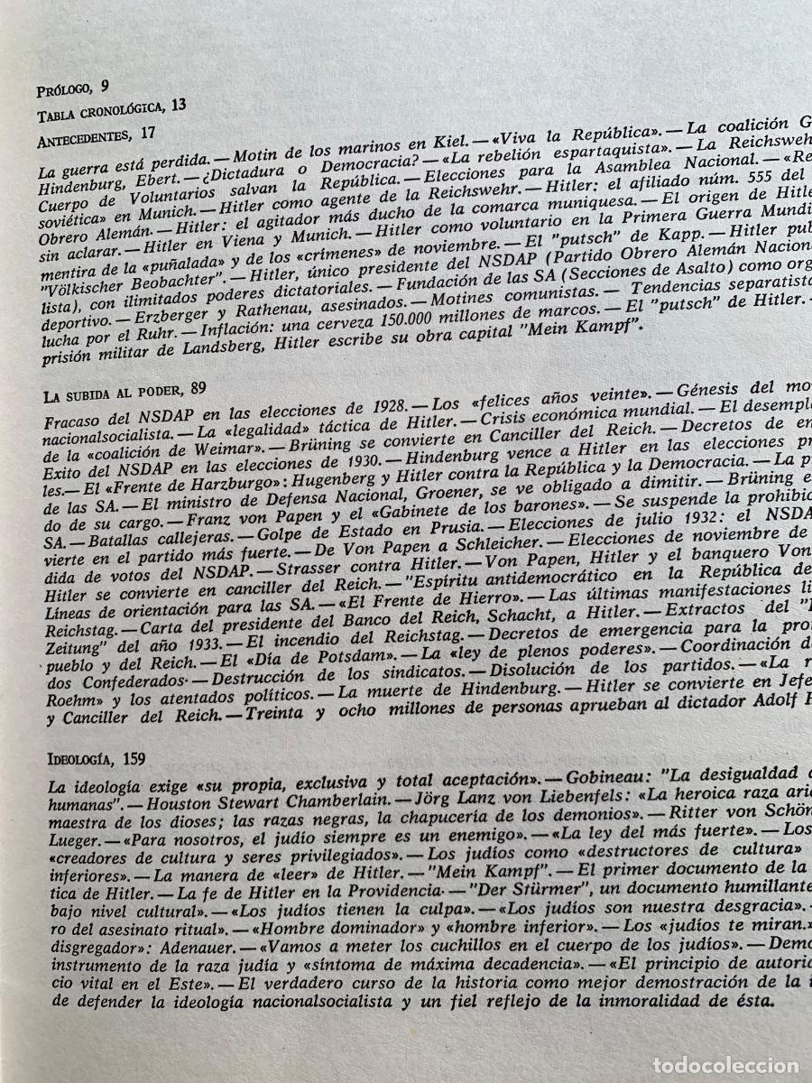 Libros de segunda mano: Historia Ilustrada del tercer Reich - Foto 3