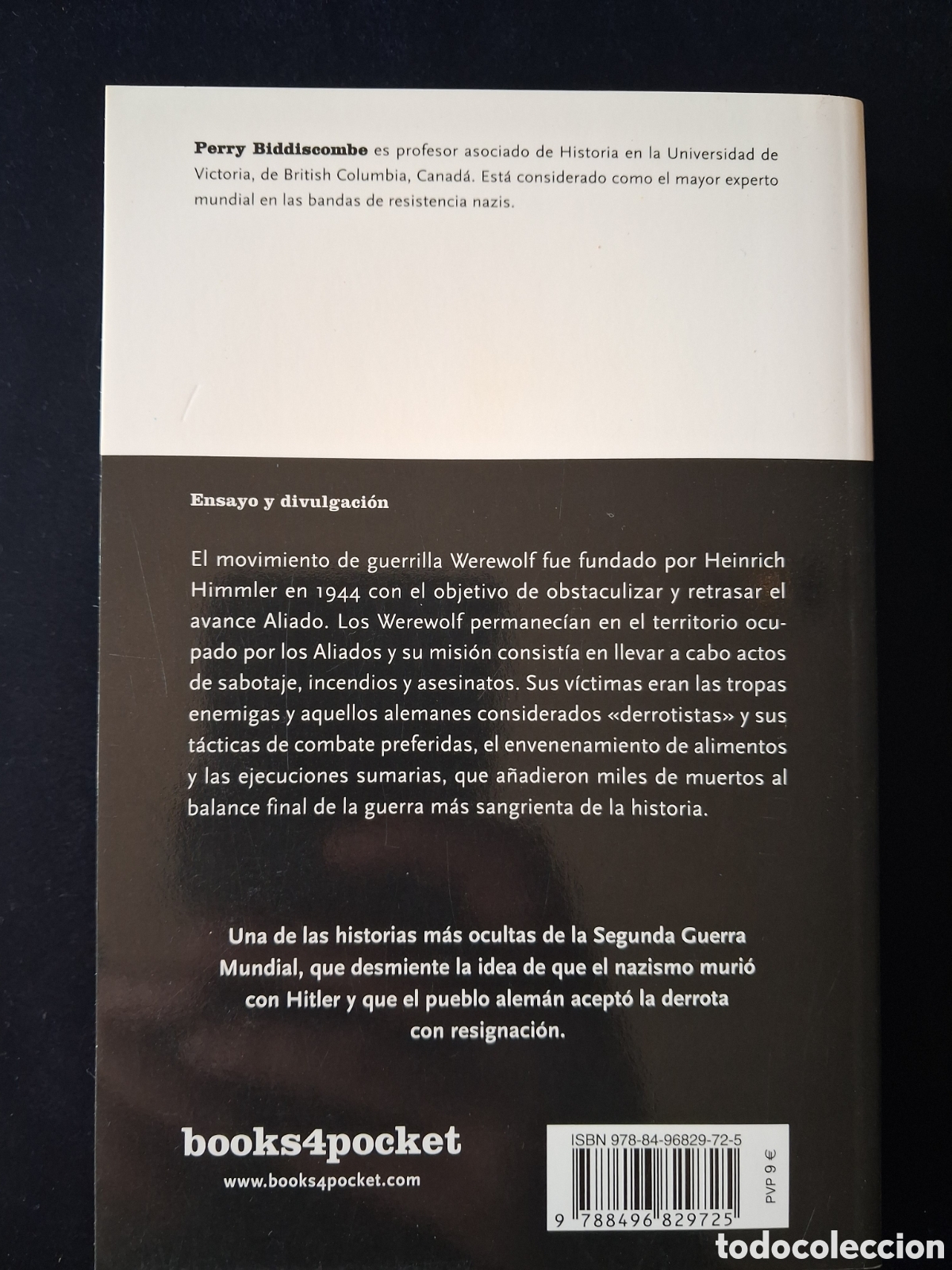 Libros de segunda mano: Los &uacute;ltimos nazis Perry biddiscombe - Foto 2
