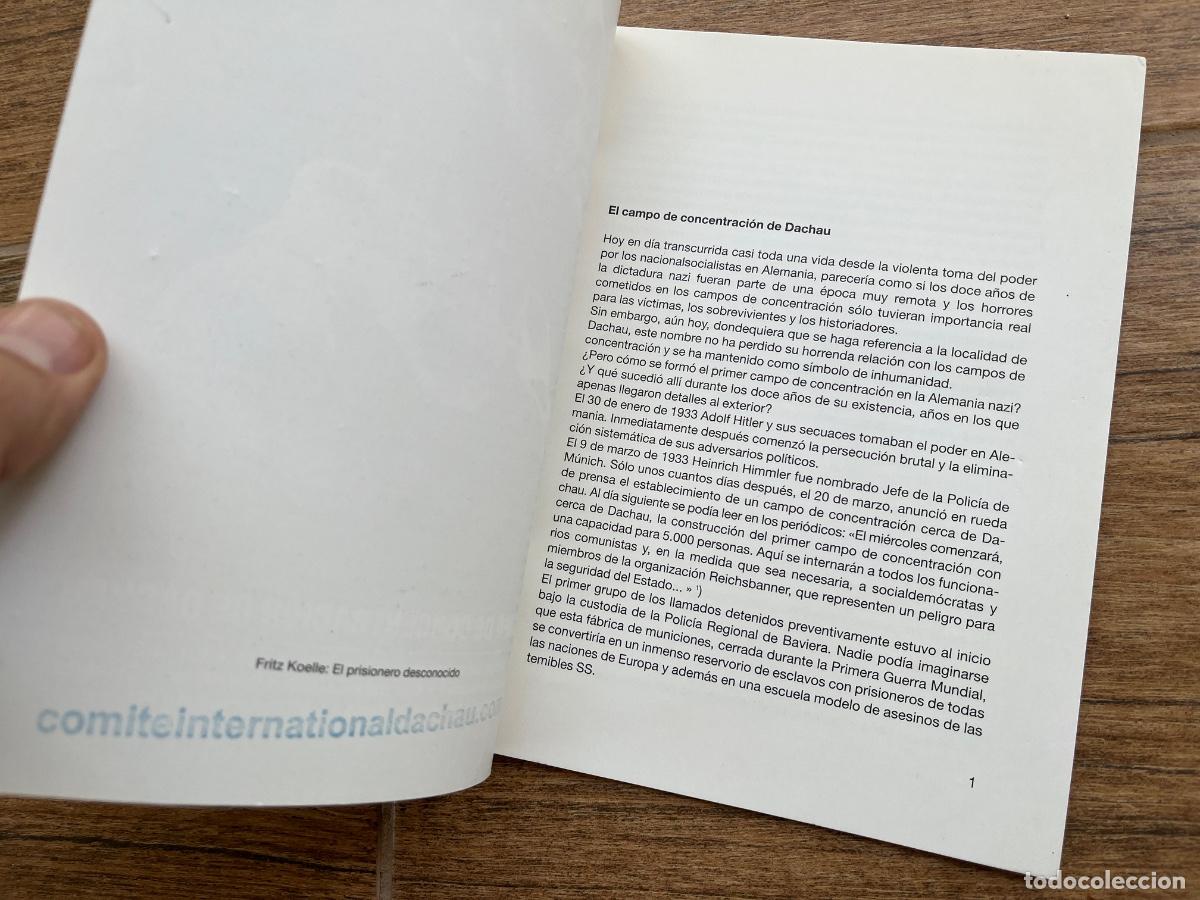 Libros de segunda mano: EL CAMPO DE CONCENTRACI&Oacute;N DE DACHAU - Foto 6