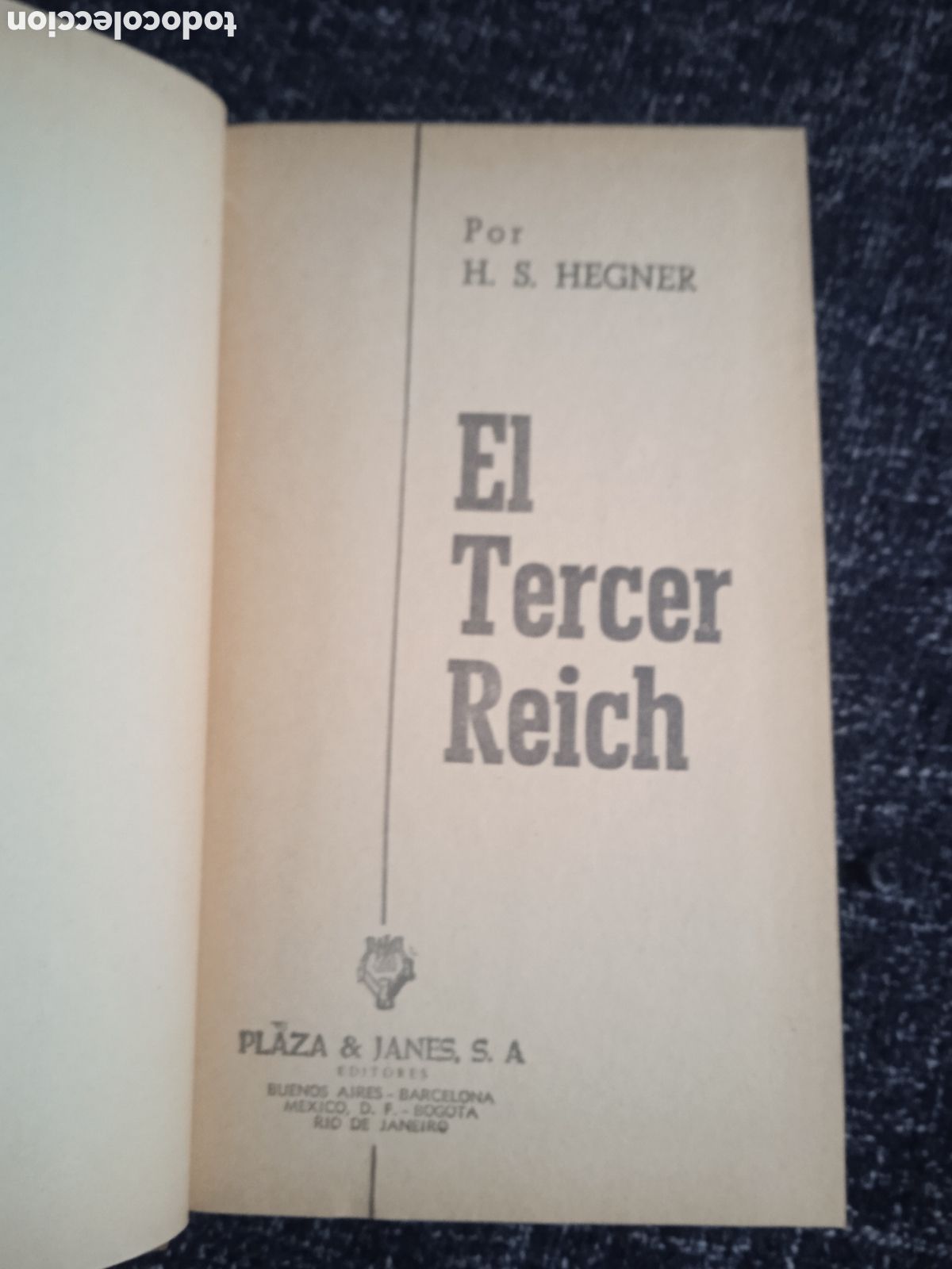 Libros de segunda mano: EL TERCER REICH / H.S. HEGNER - Foto 2