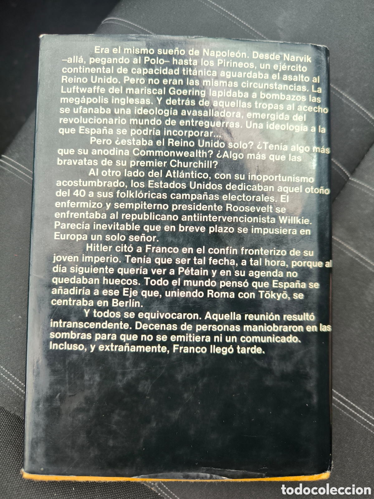 Libros de segunda mano: LIBRO Llegar&aacute; tarde a Hendaya - Foto 2