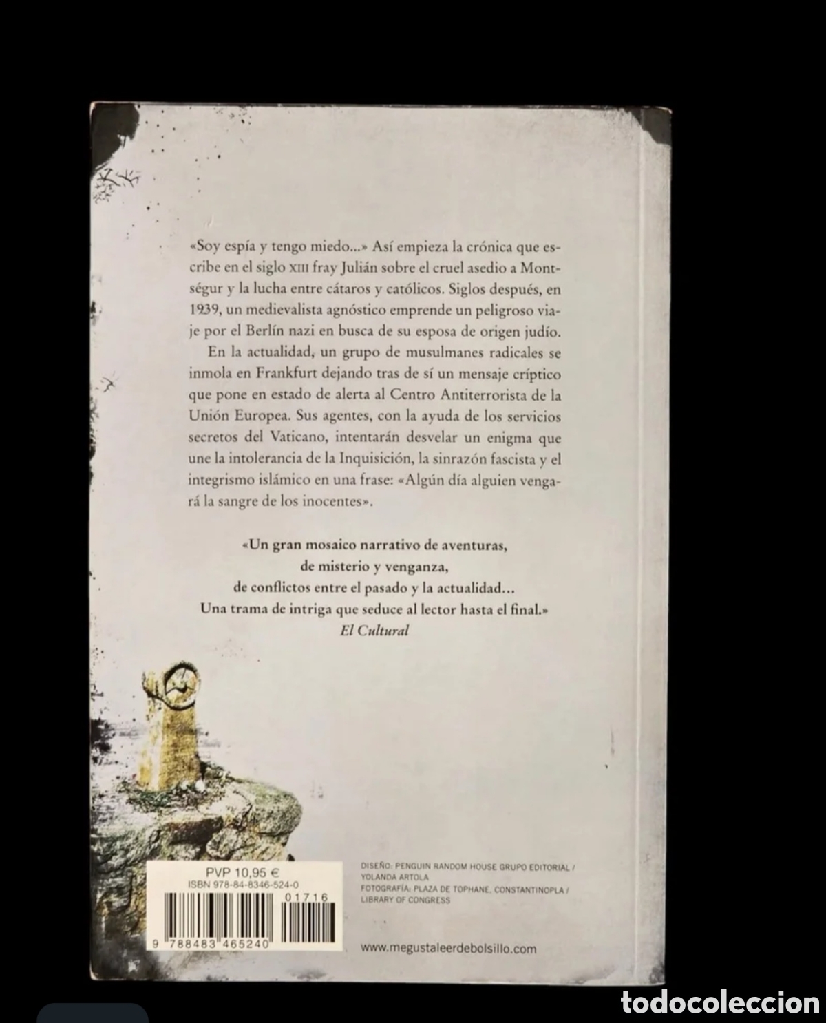 Libros de segunda mano: Libro La Sangre de los Inocentes. Julia Navarro - Foto 2
