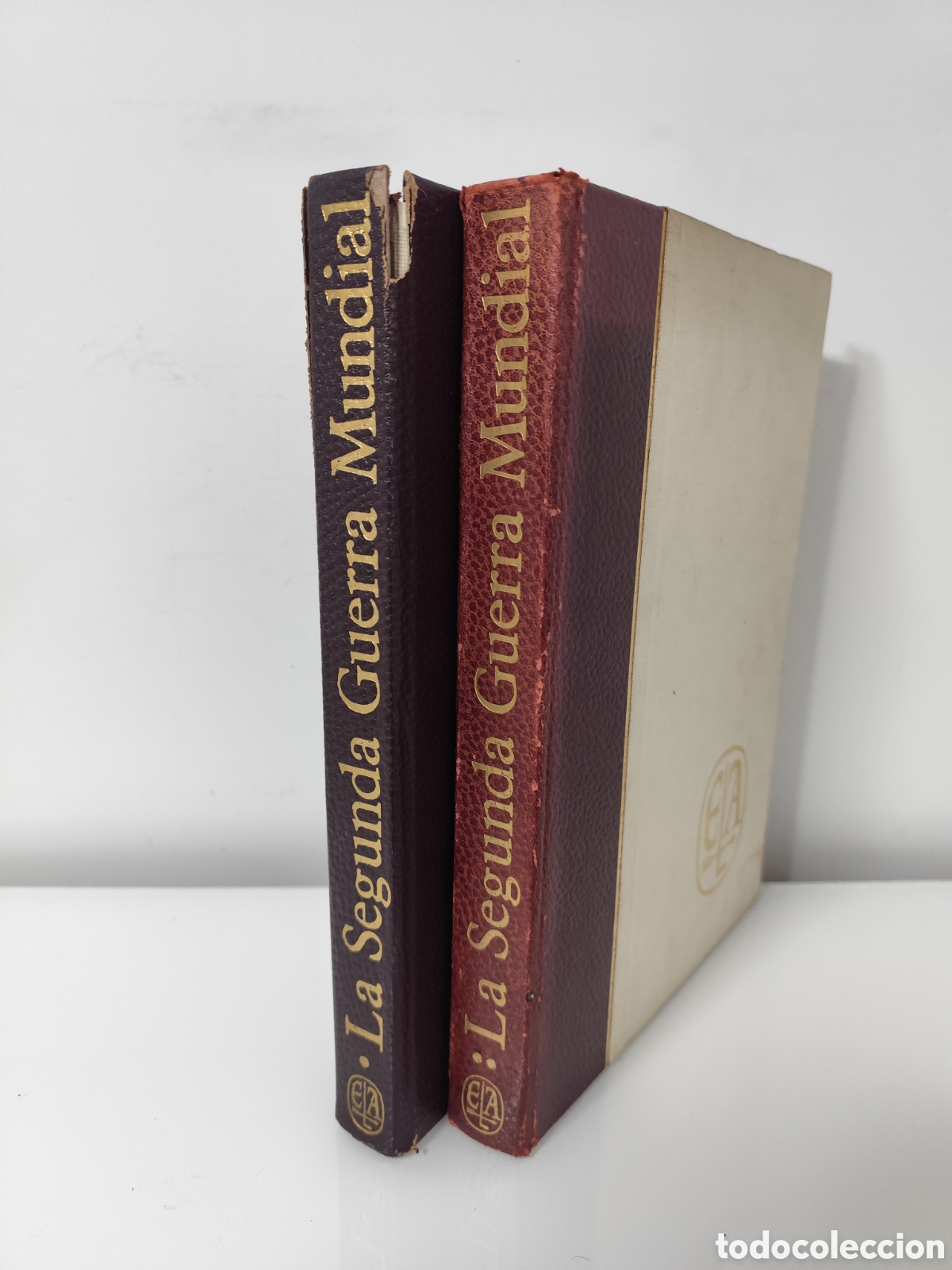 Libros de segunda mano: LA SEGUNDA GUERRA MUNDIAL - LOS DOS TOMOS - EDITORIAL ARGOS - BARCELONA 1964