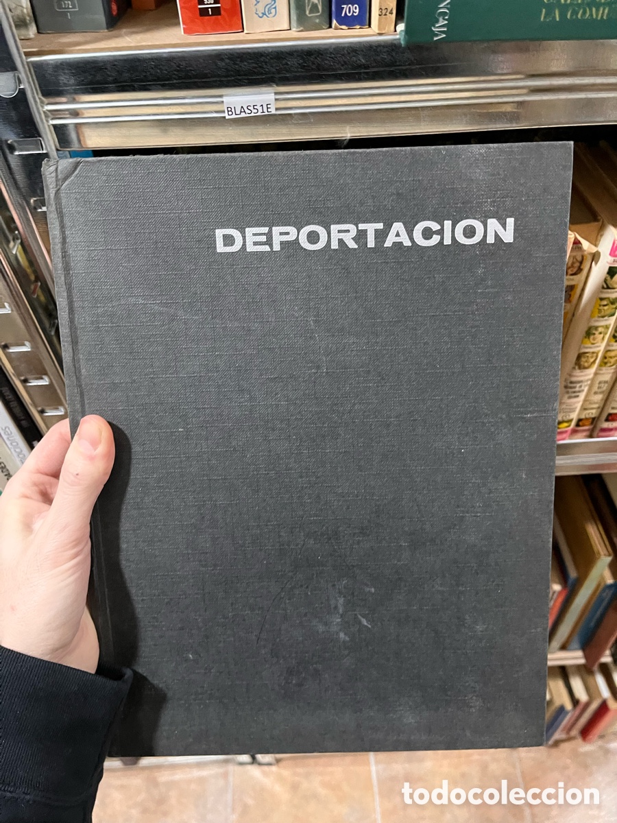 Libros de segunda mano: Blas51E deportaci&oacute;n, libro en gran formato sobre la Alemania nazi y el holocausto. Petronio