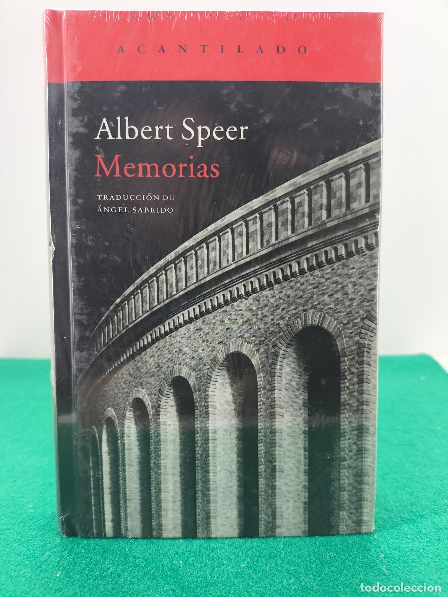 Libros de segunda mano: MEMORIAS / ALBERT SPEER / ACANTILADO / PRECINTADO