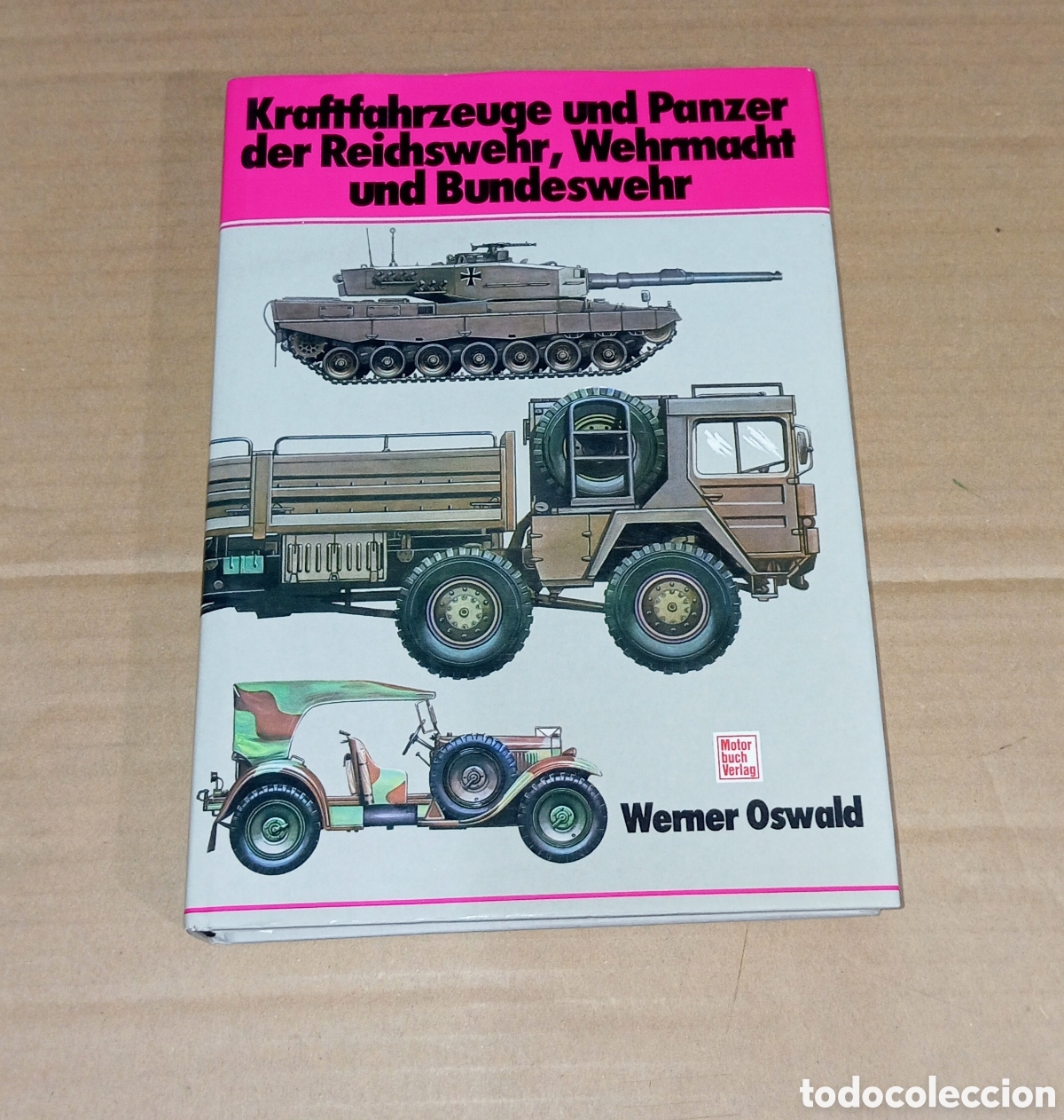 Libros de segunda mano: Veh&iacute;culos de motor y tanques de la Reichswehr, Wehrmacht y Bundeswehr - En aleman -660 pag
