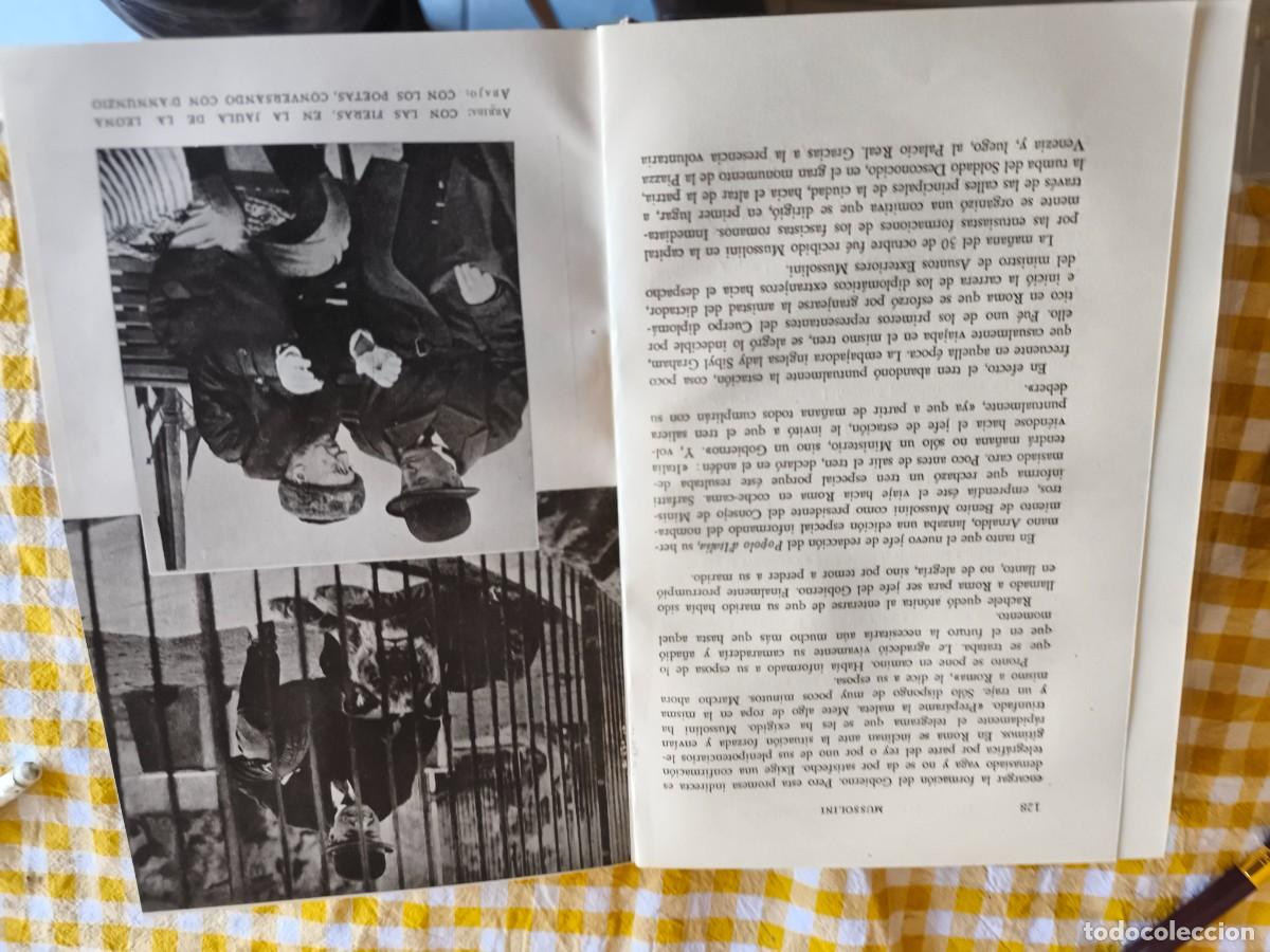 Libros de segunda mano: Benito Mussolini (R.Wichterich) - Foto 6