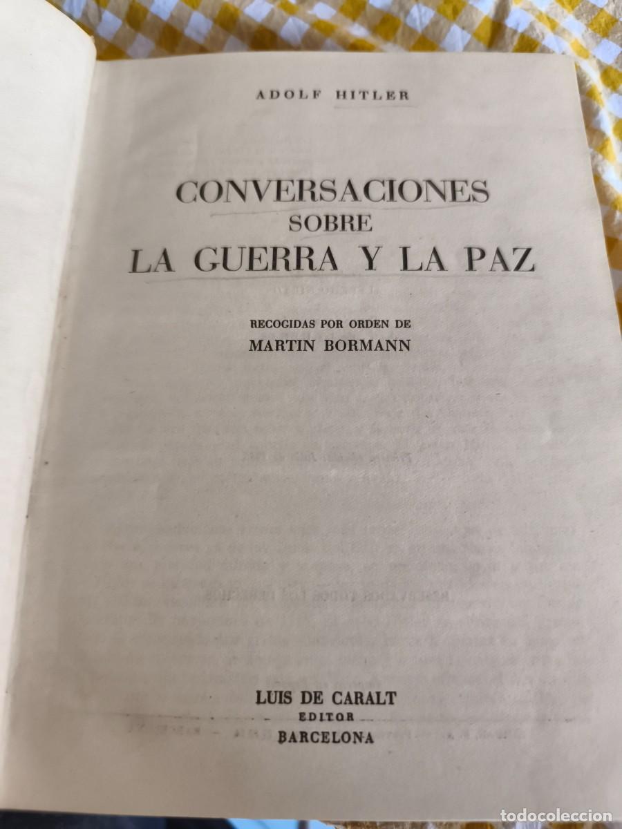 Libros de segunda mano: Conversaciones sobre la guerra y la paz (Marin Borman)
