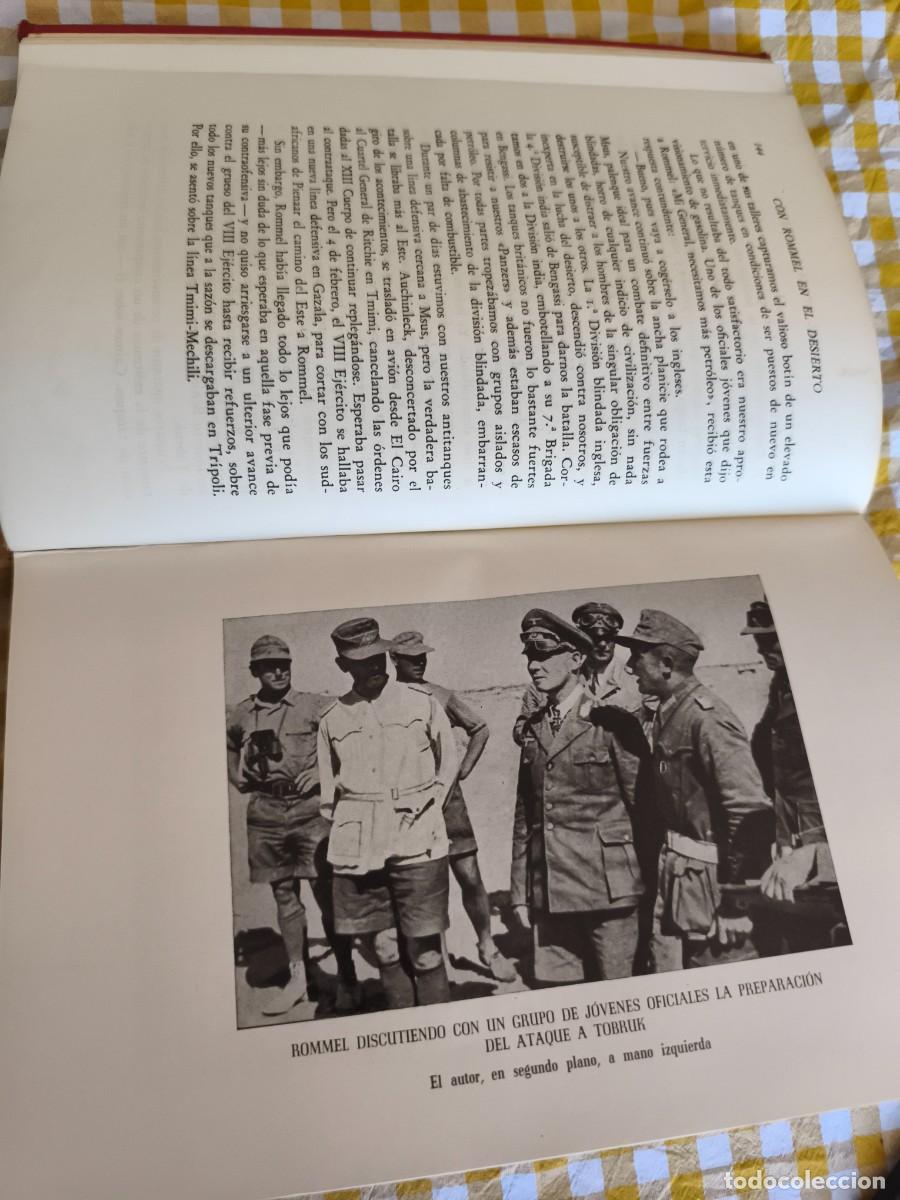 Libros de segunda mano: Con Rommel en el desierto ( h.w.schmidt) - Foto 7