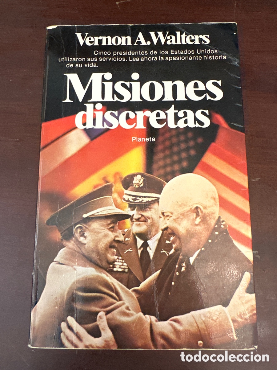 Libros de segunda mano: MISIONES DISCRETAS - VERNON A. WALTERS / PLANETA EDITORIAL