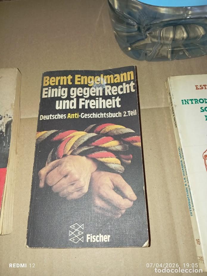 Libros de segunda mano: EINING GEGEN RECHT UND FREIHEIT / BERNT ENGELMANN