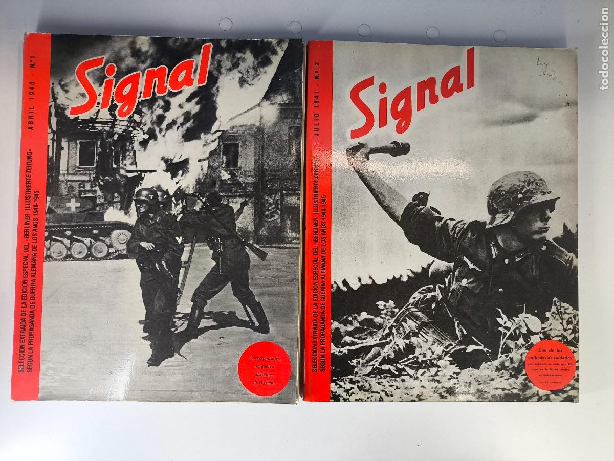 Gebrauchte B&uuml;cher: SIGNAL / N&ordm;1. ABRIL 1940 - N&ordm; JULIO 1941 / 1979-80. EDICIONES ARQUERO