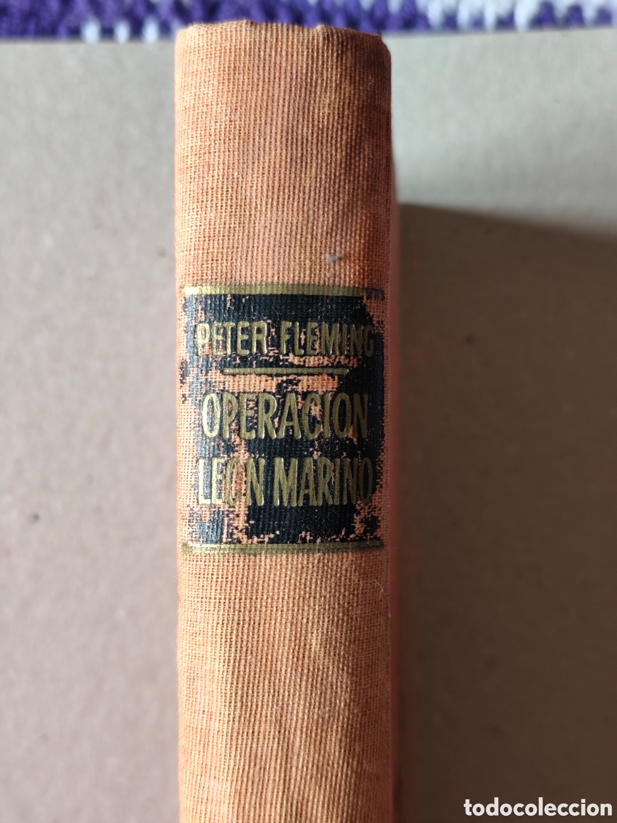 Libros de segunda mano: Operaci&oacute;n Le&oacute;n Marino Peter Fleming Juventud - Foto 3