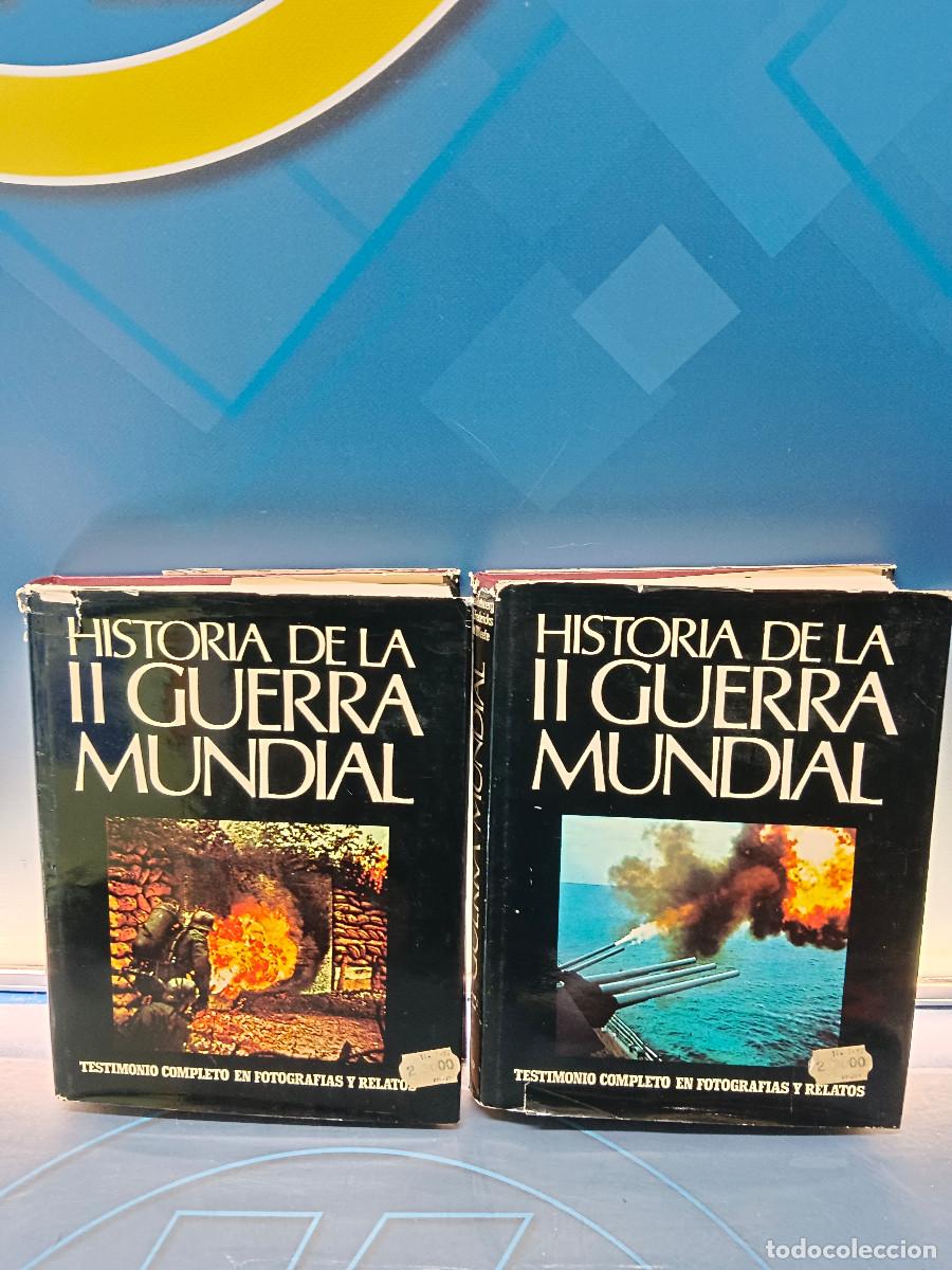 Libros de segunda mano: Dos tomos, HISTORIA DE LA II GUERRA MUNDIAL (COMPLETO) (ABRAHAM ROTTBERG) - CARROGGIO