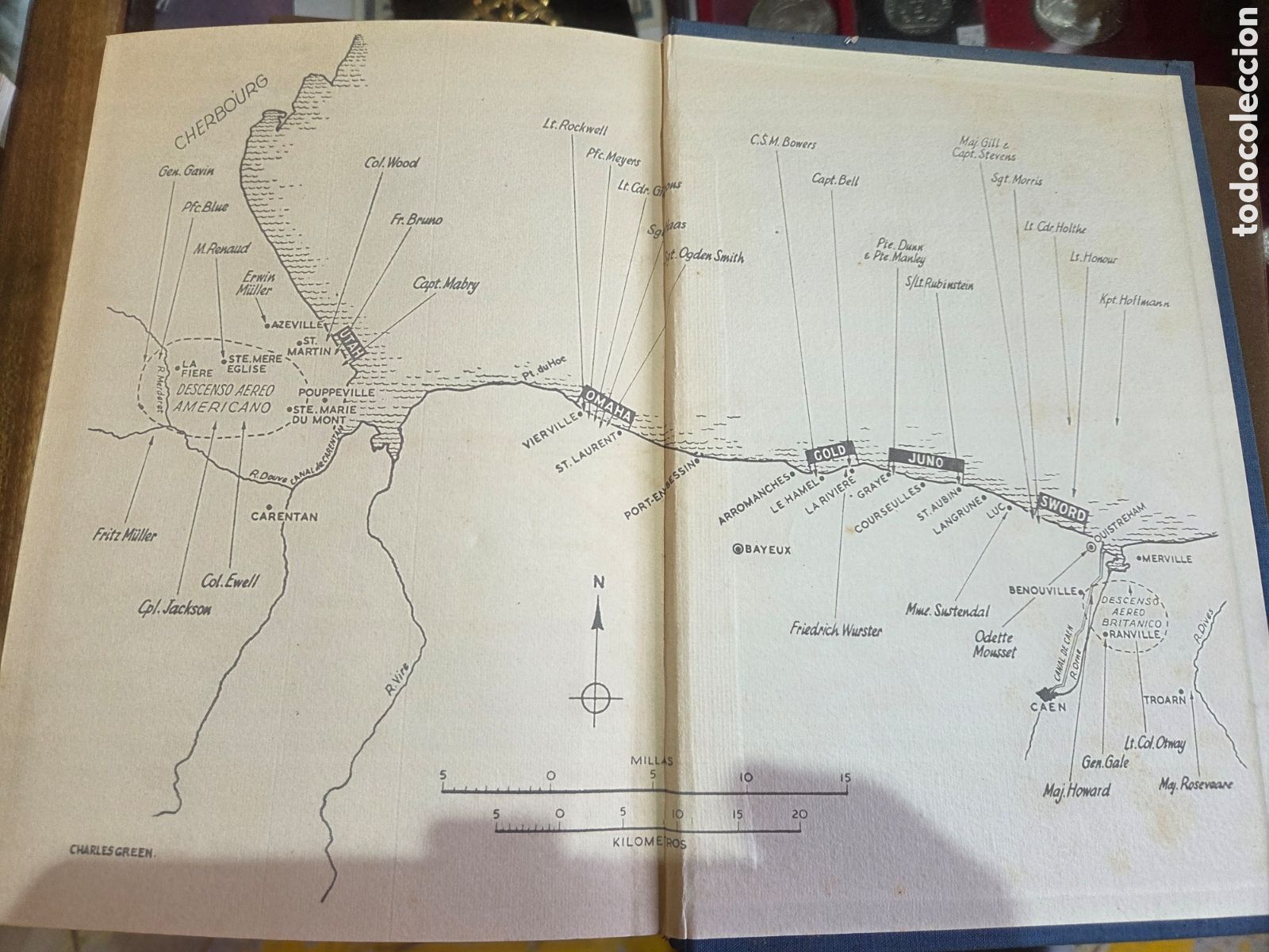 Libros de segunda mano: EL AMANECER DEL D&Iacute;A D David Howarth 1959 - Foto 6
