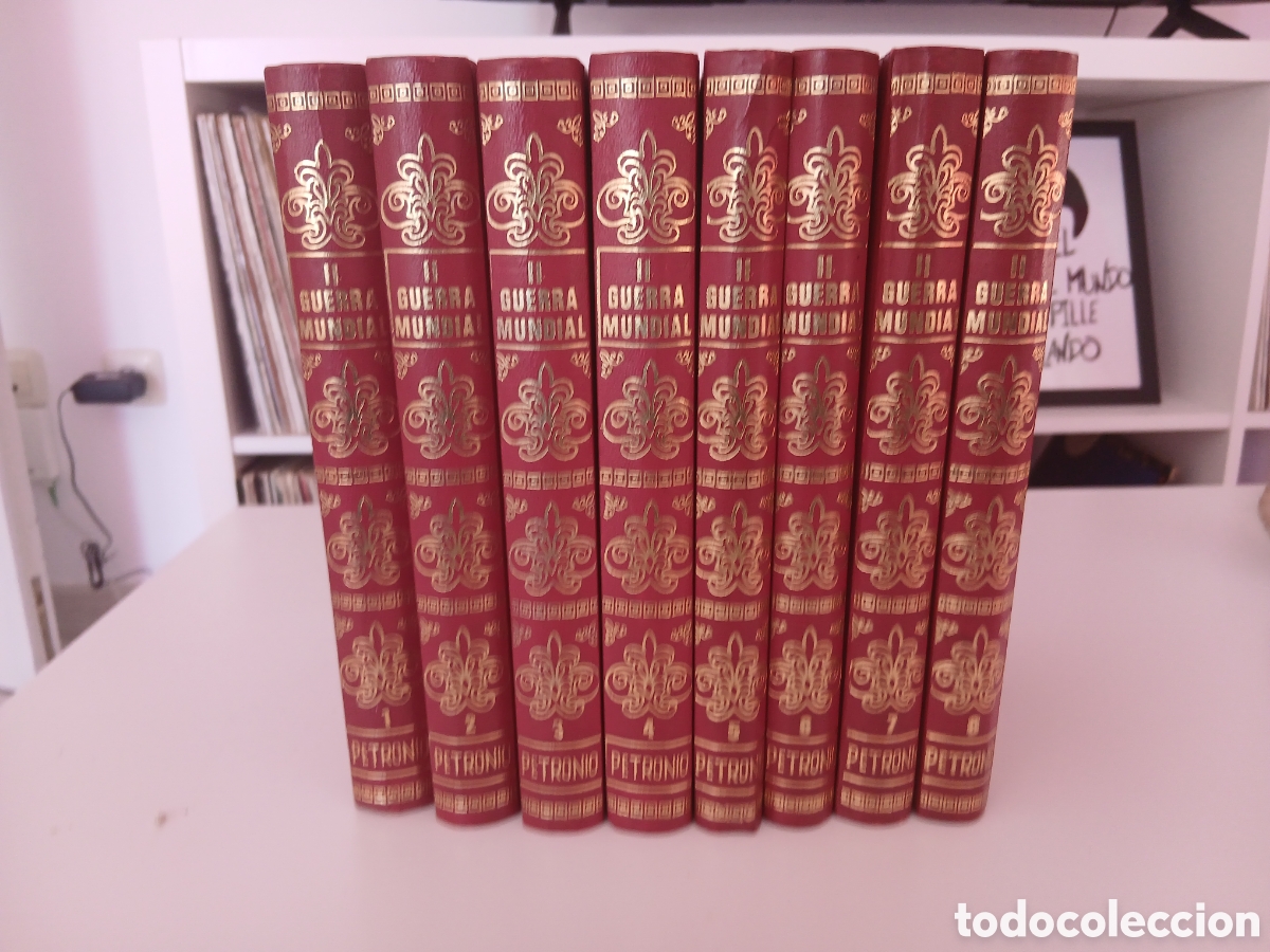 Libros de segunda mano: II Guerra mundial 8 tomos