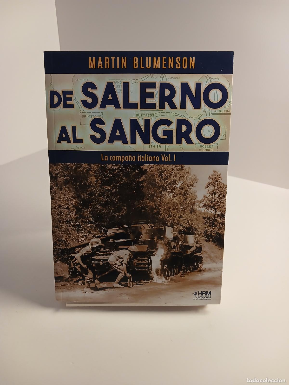 Libros de segunda mano: De Salerno Al Sangro Campa&ntilde;a Italiana I, De Blumenson, Martin. Editorial Hrm Editorial, Tapa Blanda