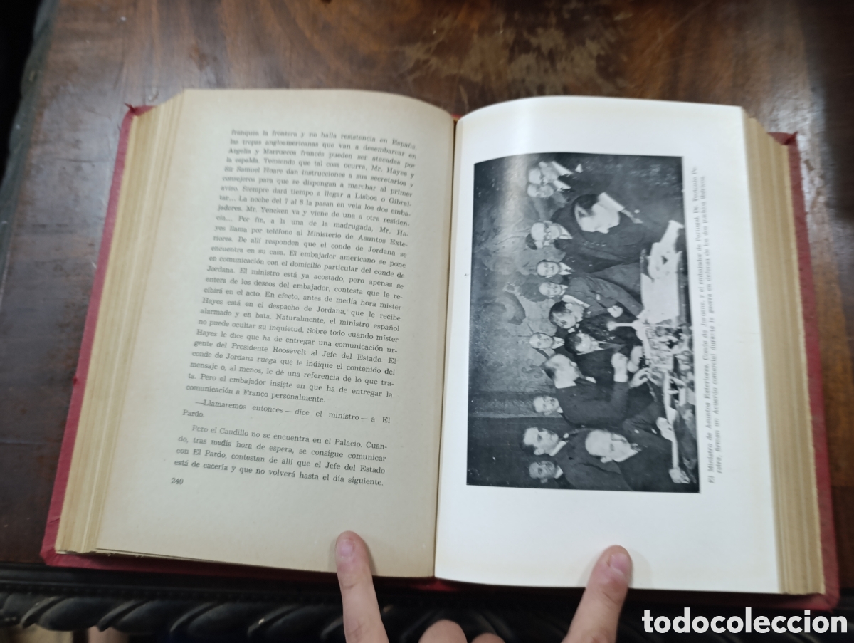 Libros de segunda mano: DIEZ A&Ntilde;OS DE HISTORIA DIFICIL INDICE DE LA NEUTRALIDAD DE ESPA&Ntilde;A SANCHO GONZALEZ