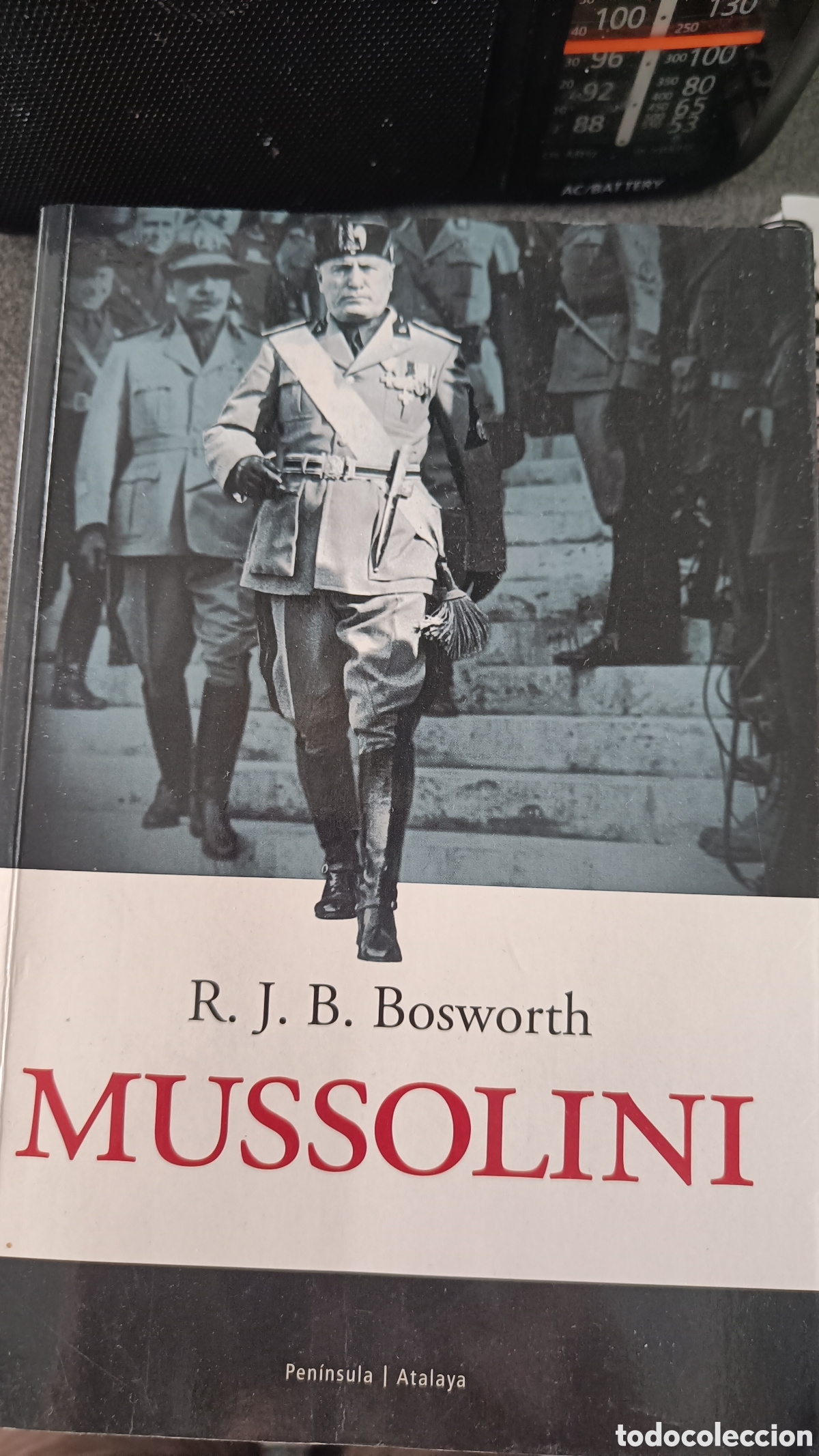 Libros de segunda mano: MUSSOLINI.de R.J.B.Bosworth